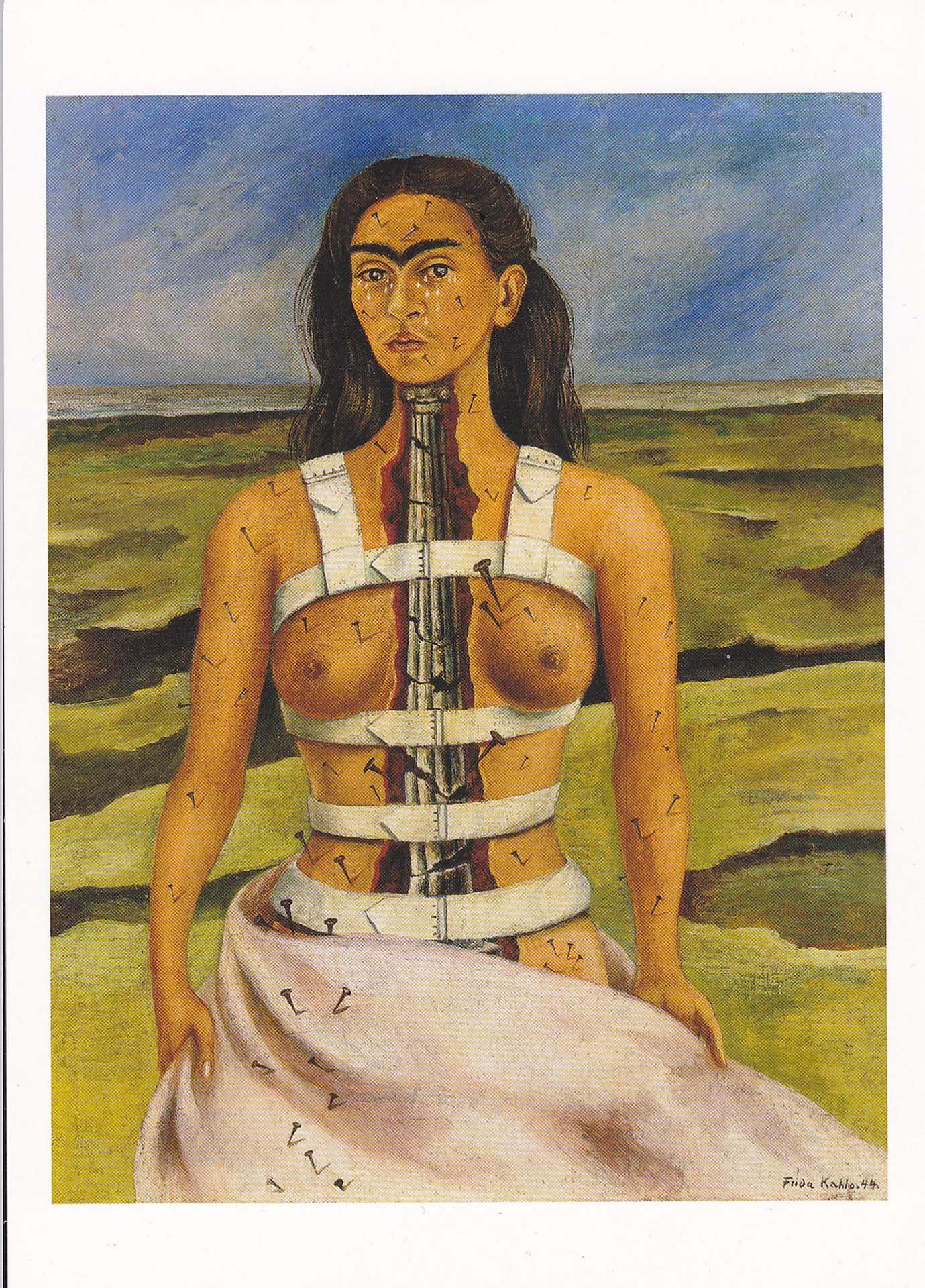 The Broken Column by Frida Kahlo
